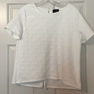 White knot dot top